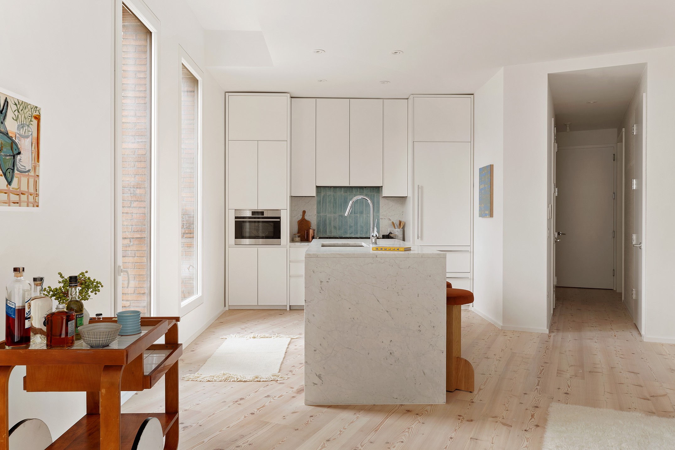 1 Avenue Of The Americas, Unit 5N Manhattan, NY 10013 - Photo 6 of 17 a workspace with furniture and window