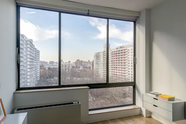 a view of sky from window