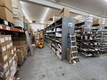 a view of storage and utility room