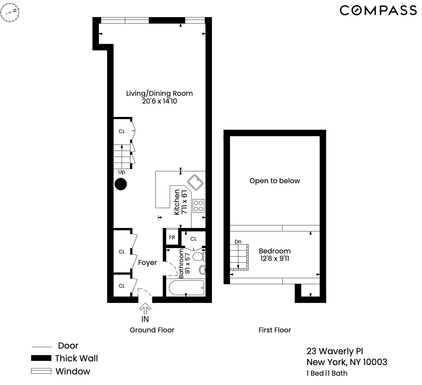 23 Waverly Place, Unit 5U Manhattan, NY 10003 - Photo 13 of 13 unknown