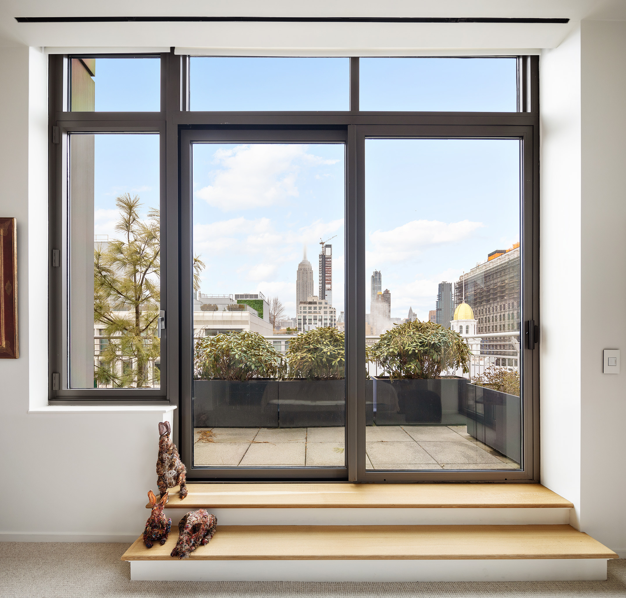 4 West 21st Street, Unit PH Manhattan, NY 10010 - Photo 6 of 14 a view of a glass door with a glass door