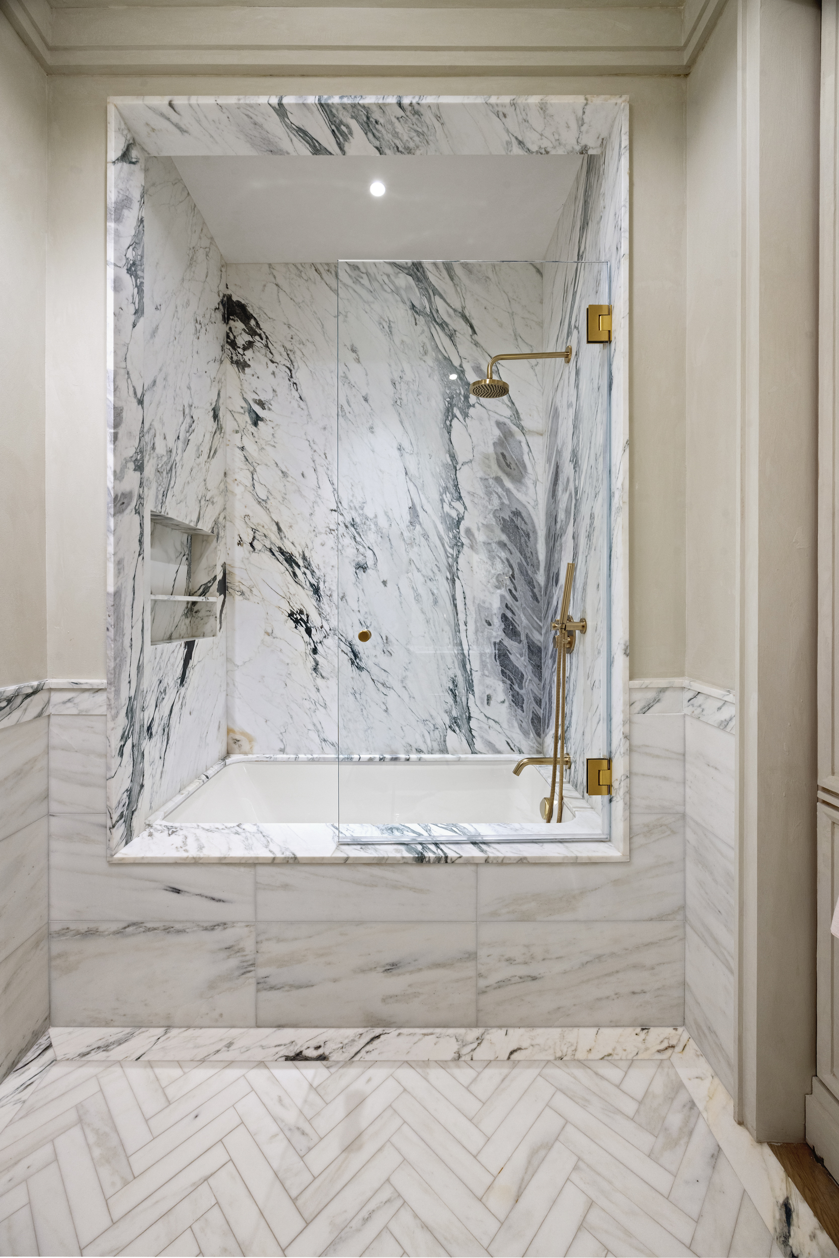 30 Front Street, Unit 25A Brooklyn, NY 11201 - Photo 24 of 45 a view of a bathroom shower