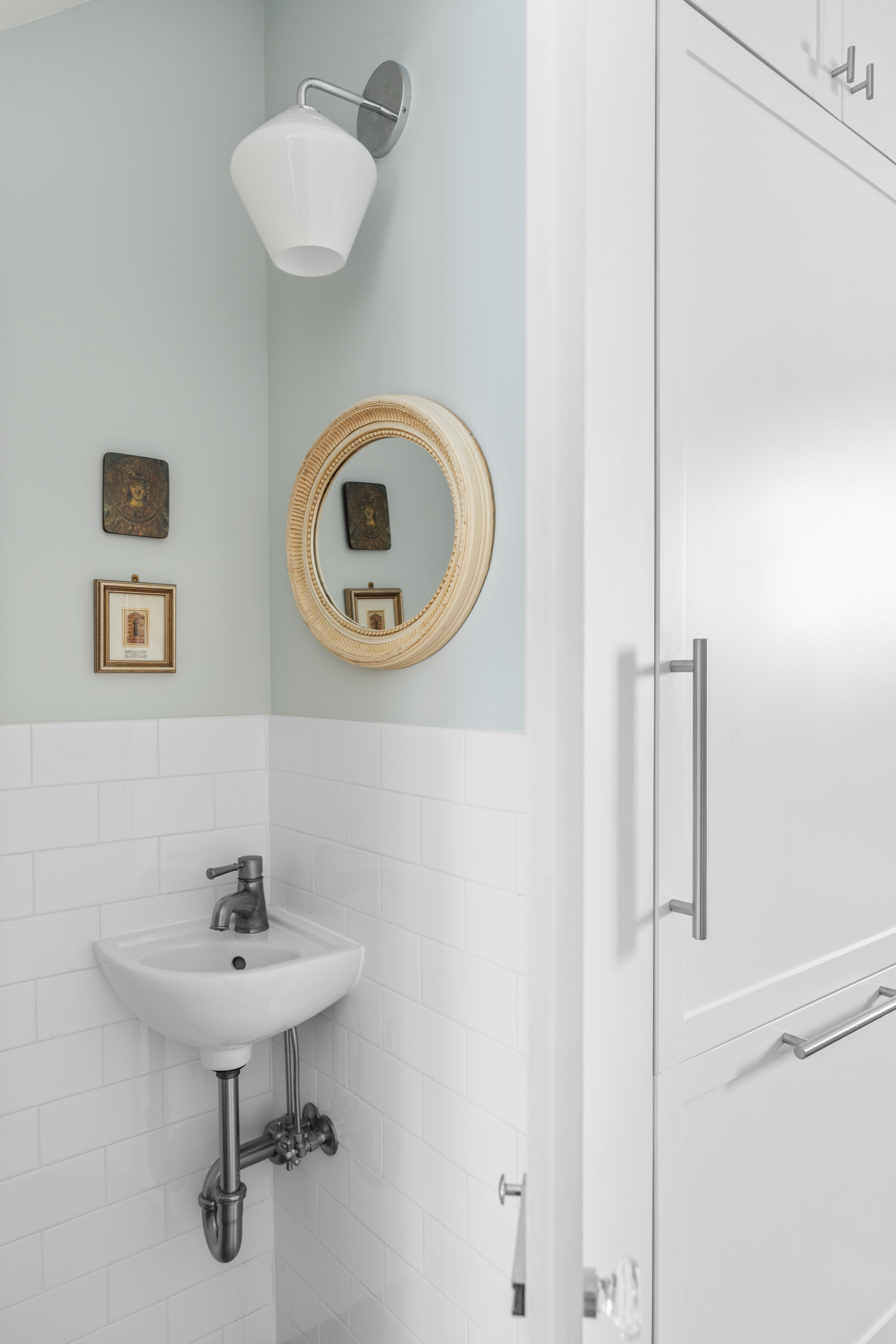 387 Union Street, Unit 2 Brooklyn, NY 11231 - Photo 5 of 12 a bathroom with a sink and a mirror