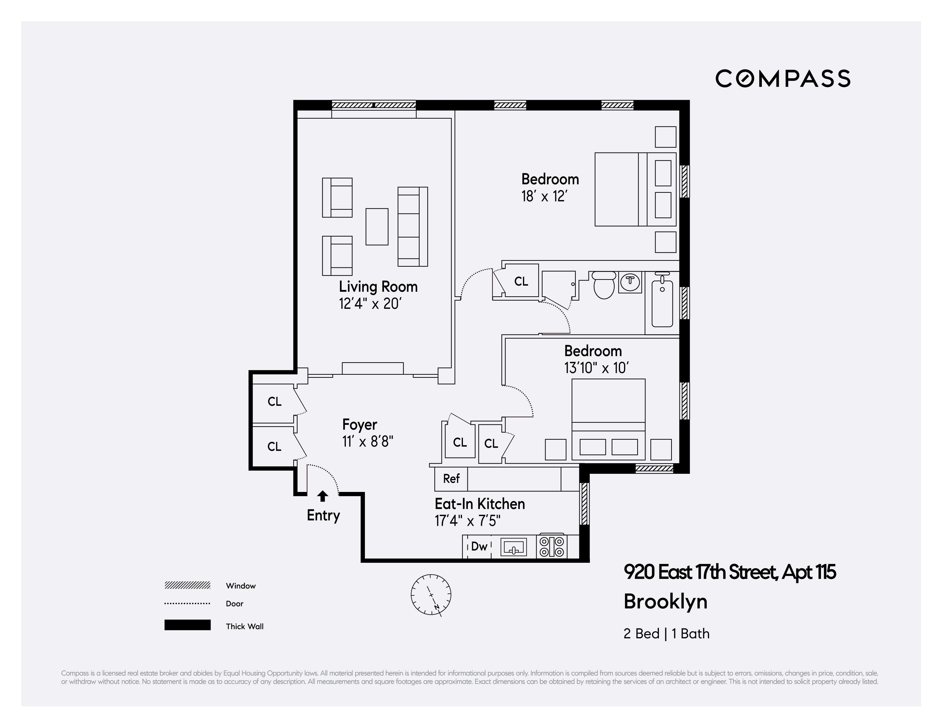 920 East 17th Street, Unit 115 Brooklyn, NY 11230 - Photo 8 of 8