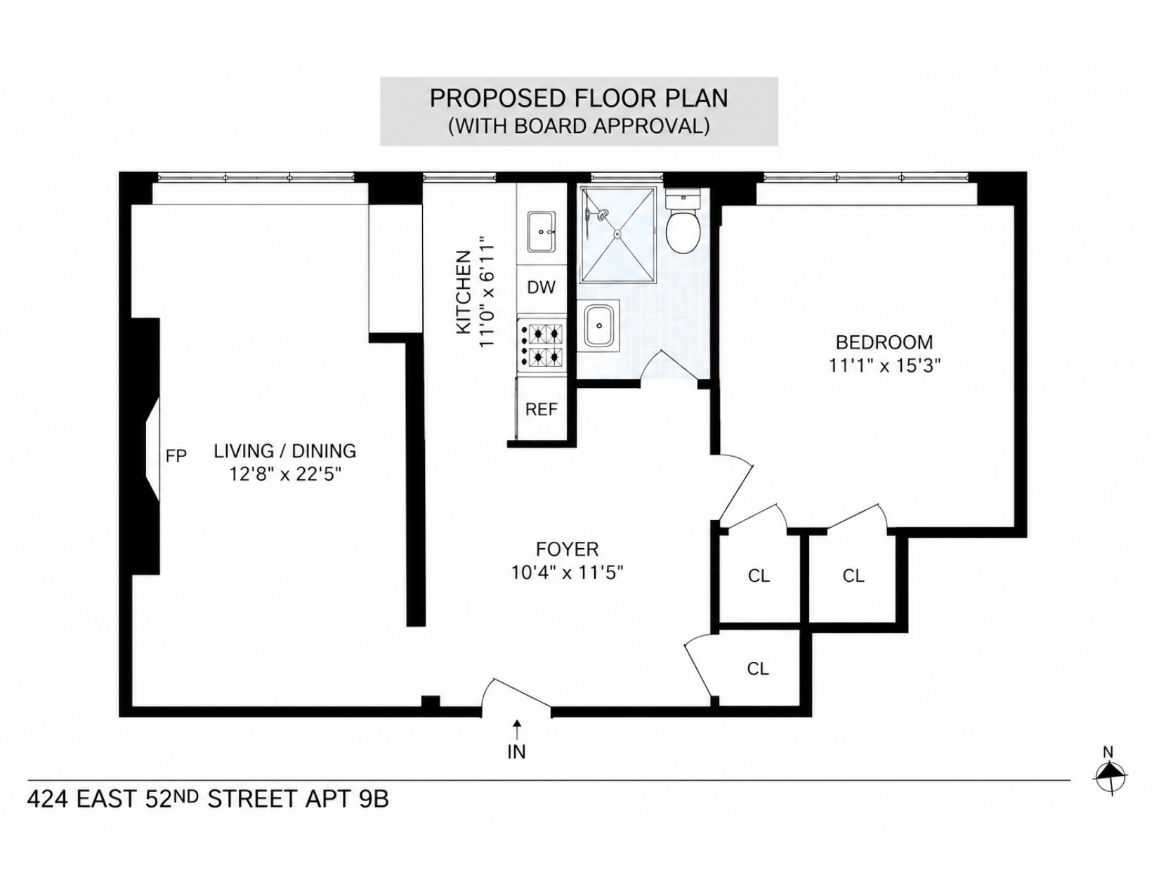 424 East 52nd Street, Unit 9B Manhattan, NY 10022 - Photo 10 of 10 Gallery Image 10