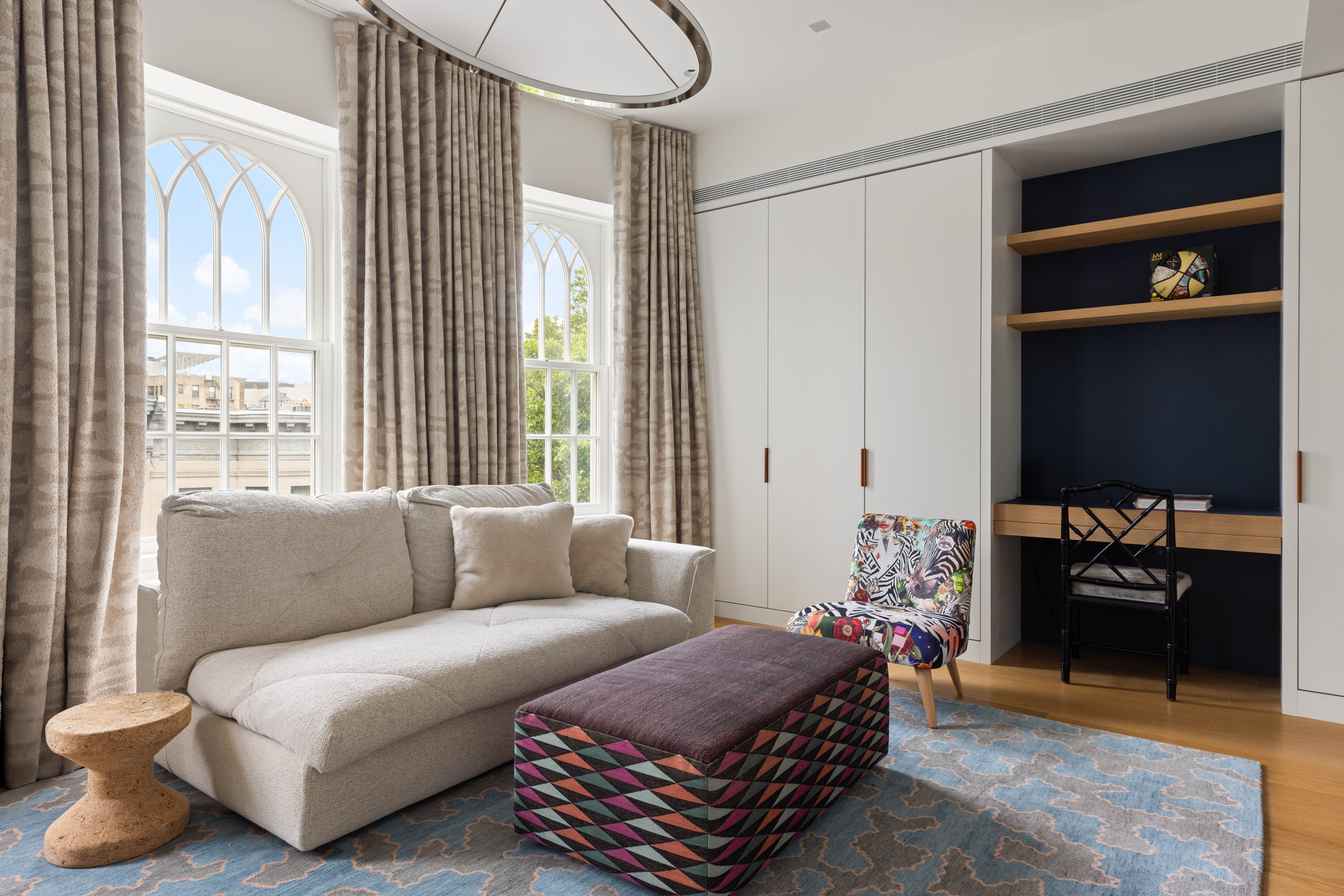 535 1st Street Brooklyn, NY 11215 - Photo 22 of 36 a living room with furniture and a window