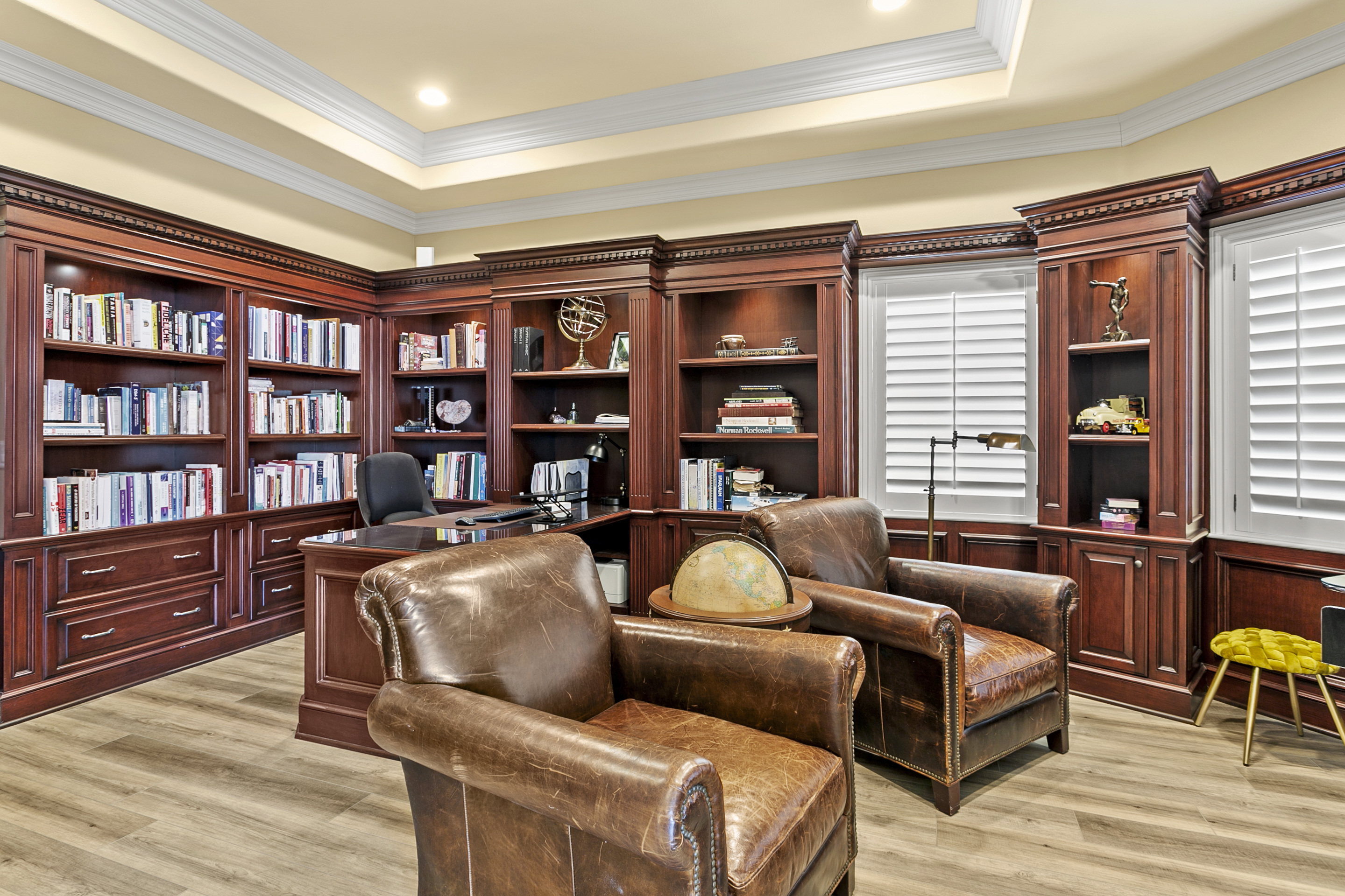 10 Vista Montemar Laguna Niguel, CA 92677 - Photo 17 of 67 a living room with furniture and a book shelf
