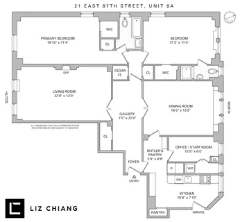 $2,350,000 | 21 East 87th Street, Unit 8A | Upper East Side
