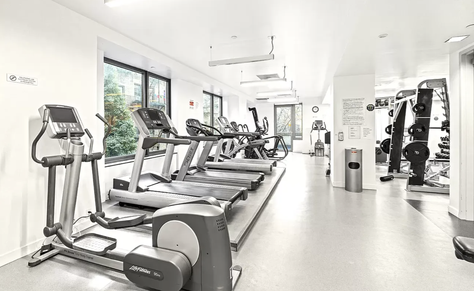 450 East 83rd Street, Unit 6B Manhattan, NY 10028 - Photo 23 of 25 a view of a room with gym equipment