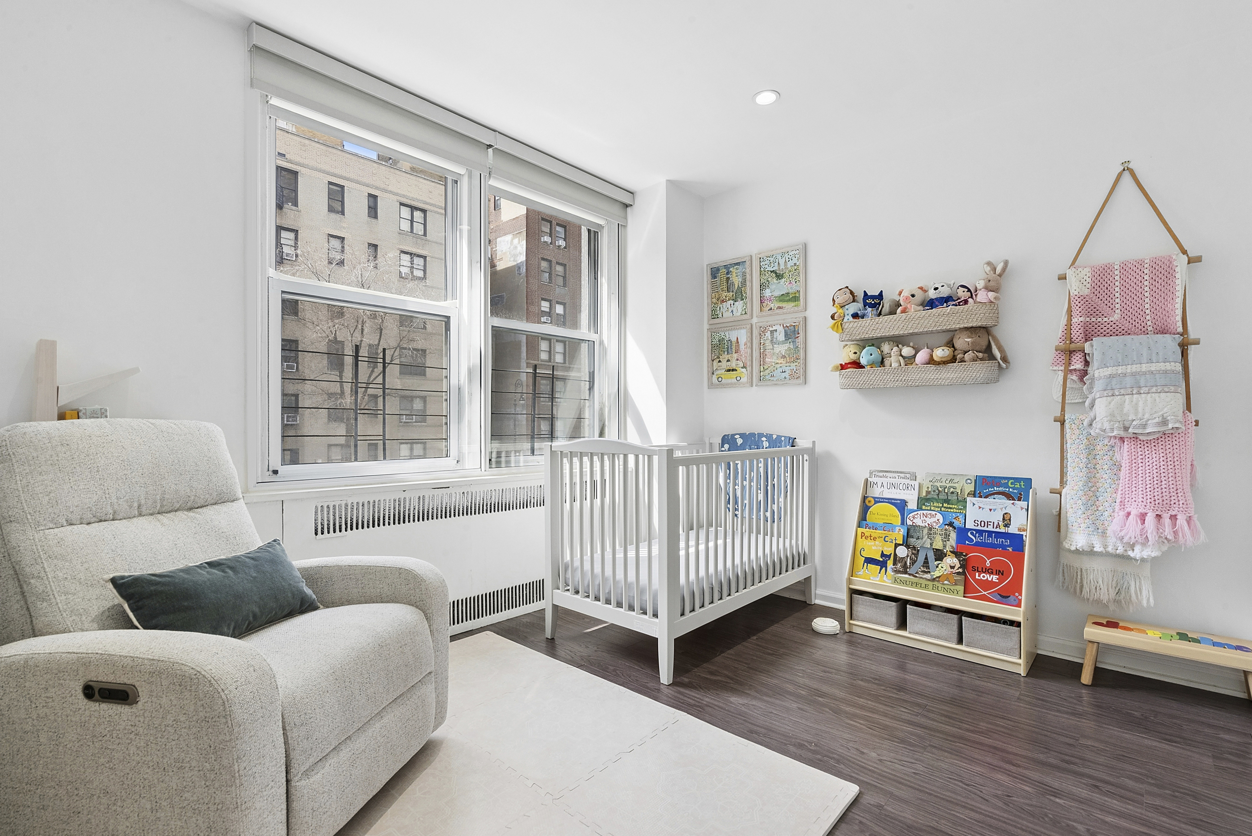 263 West End Avenue, Unit 2C Manhattan, NY 10023 - Photo 5 of 13 a bedroom with furniture and a window