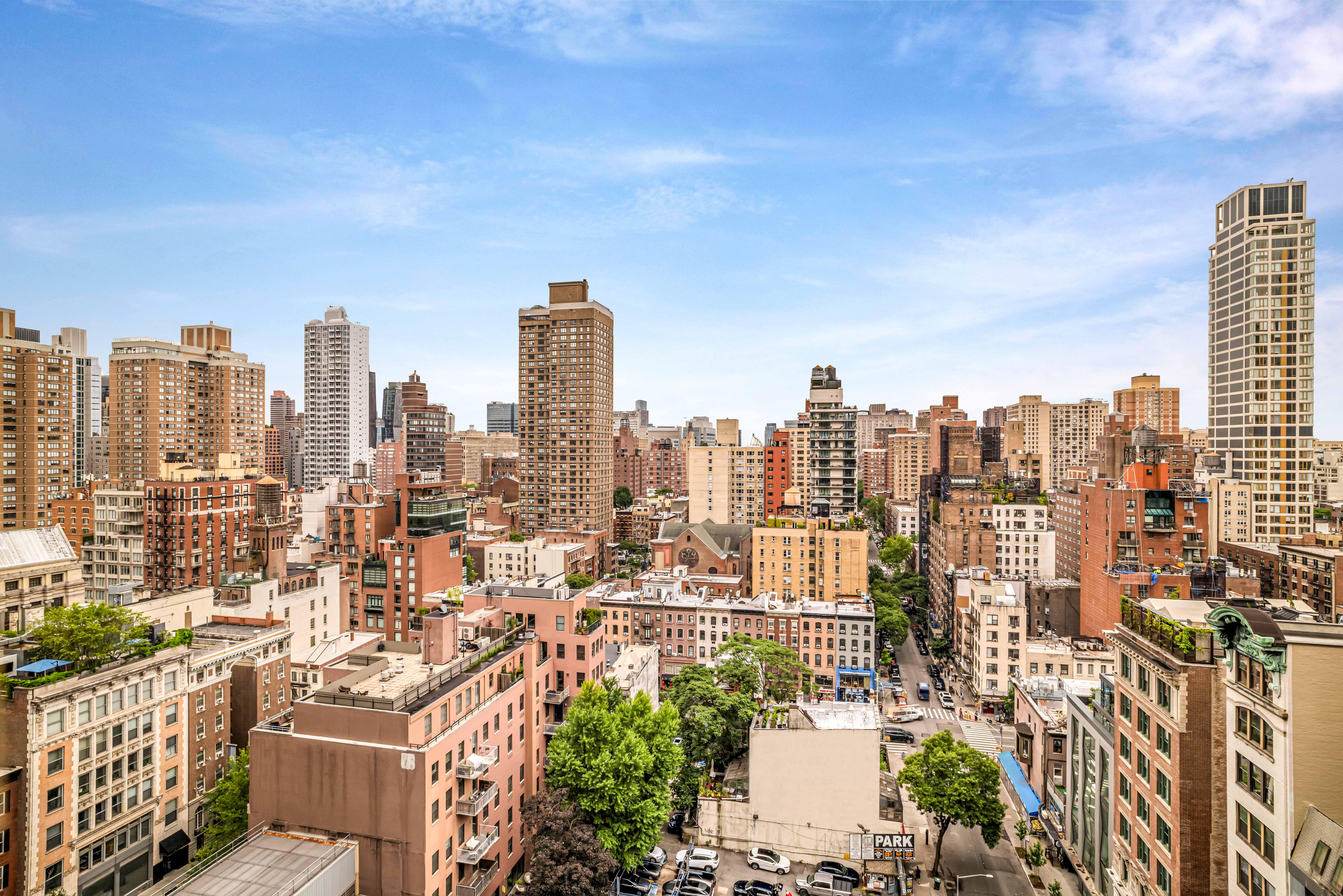 407 Park Avenue South, Unit 18B Manhattan, NY 10016 - Photo 7 of 8 a city view with lot of high rise buildings
