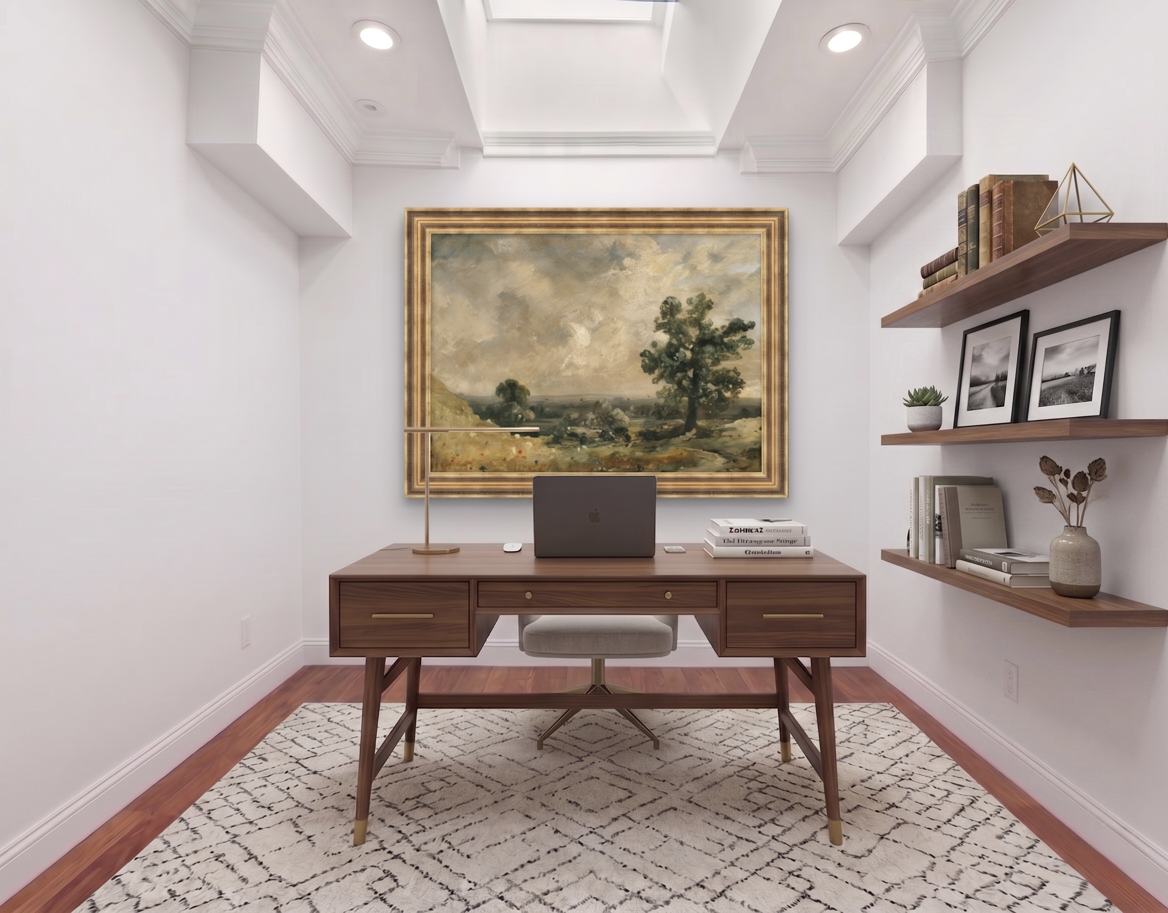 321 Commonwealth Avenue, Unit 40 Boston, MA 02115 - Photo 9 of 10 a living room with furniture and a painting on the wall
