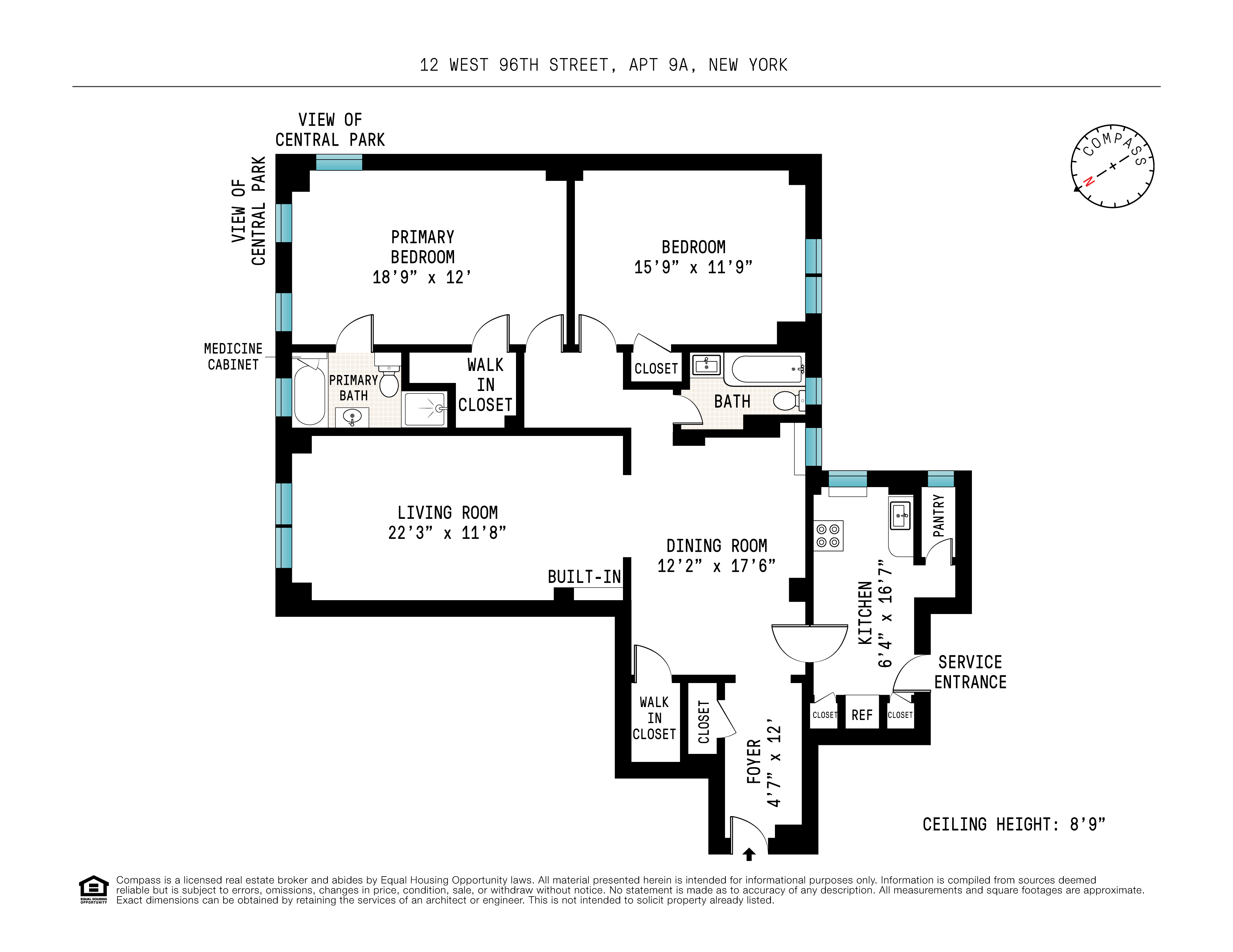 12 West 96th Street, Unit 9A Manhattan, NY 10025 - Photo 14 of 14