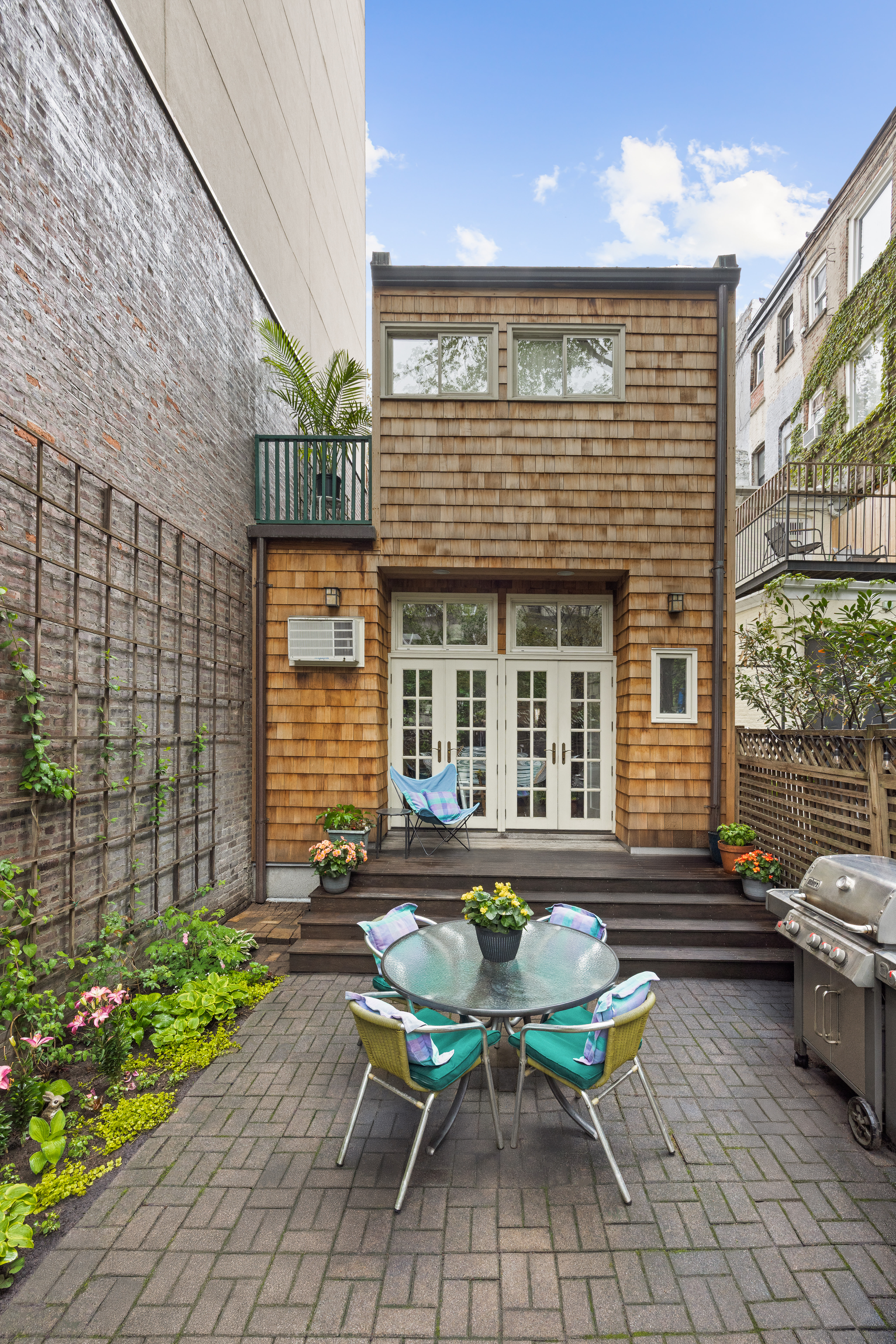 482 11th Street Brooklyn, NY 11215 - Photo 12 of 24 a view of a house with backyard and sitting area