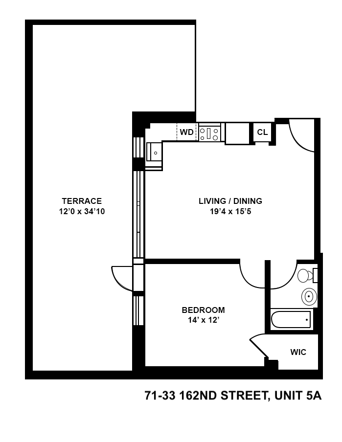 71-33 162nd Street, Unit 5A Queens, NY 11365 - Photo 5 of 5 a picture of a park