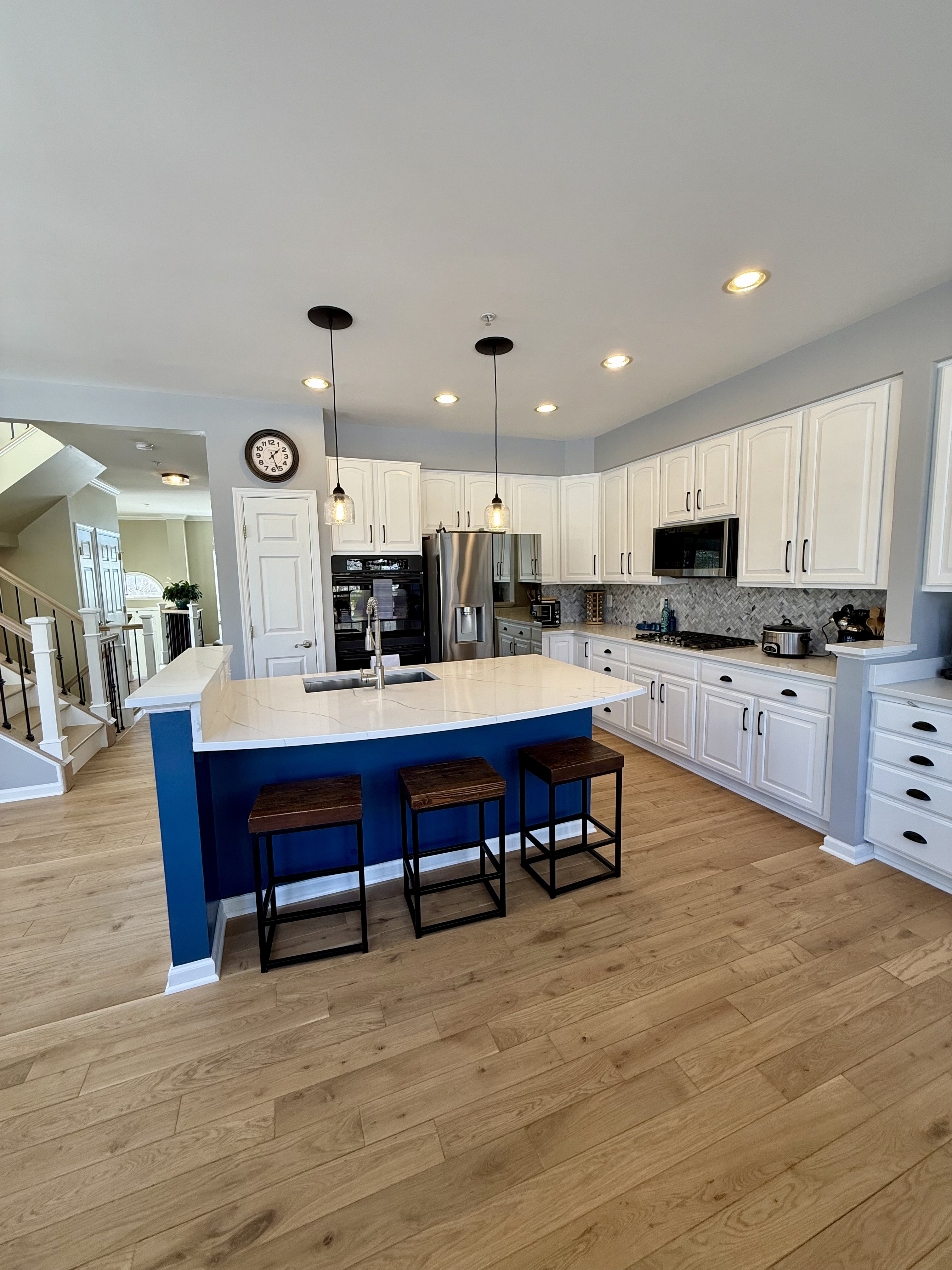 Address Upon Request Leesburg, VA 20176 - Photo 17 of 55 a large kitchen with a table and chairs