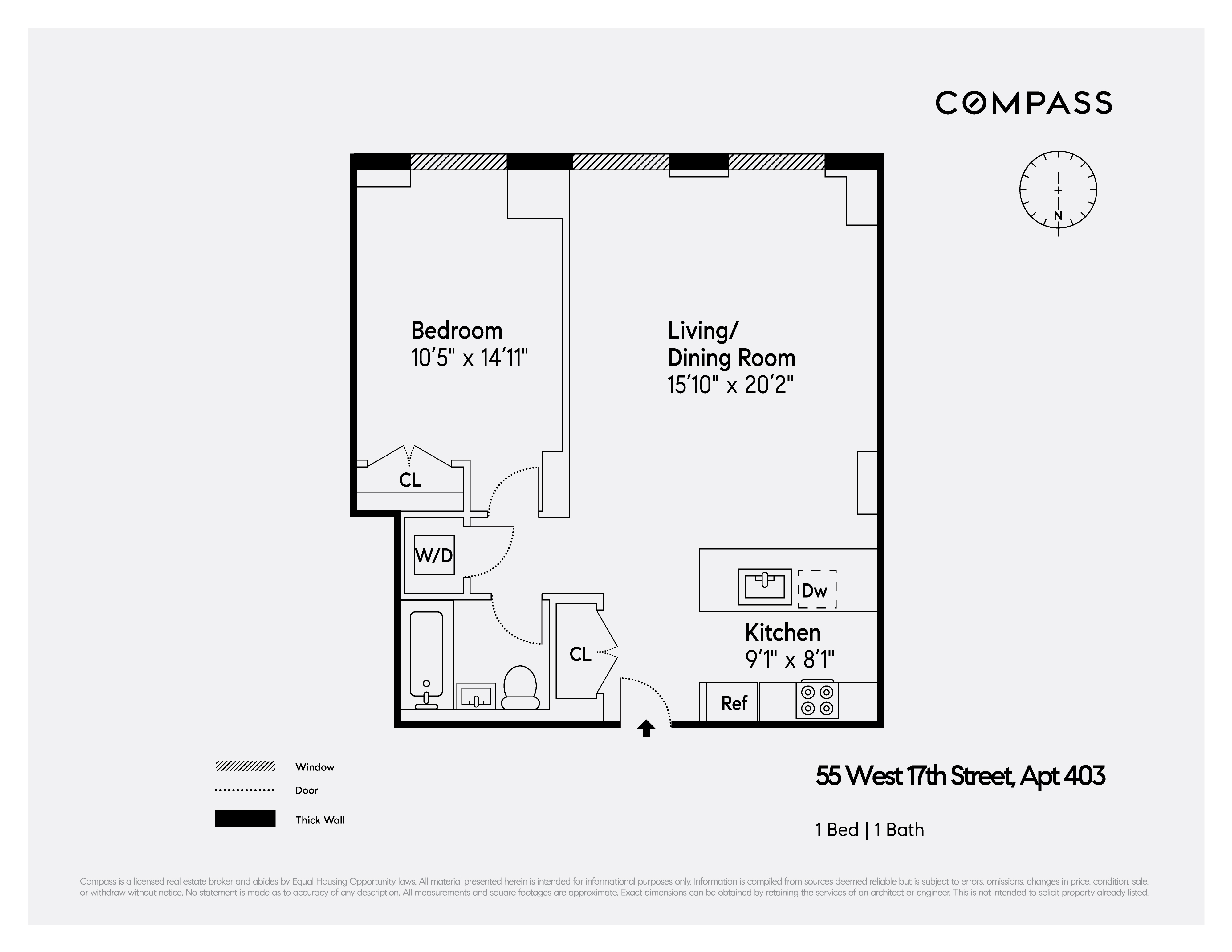 55 West 17th Street, Unit 403 Manhattan, NY 10011 - Photo 8 of 8 unknown