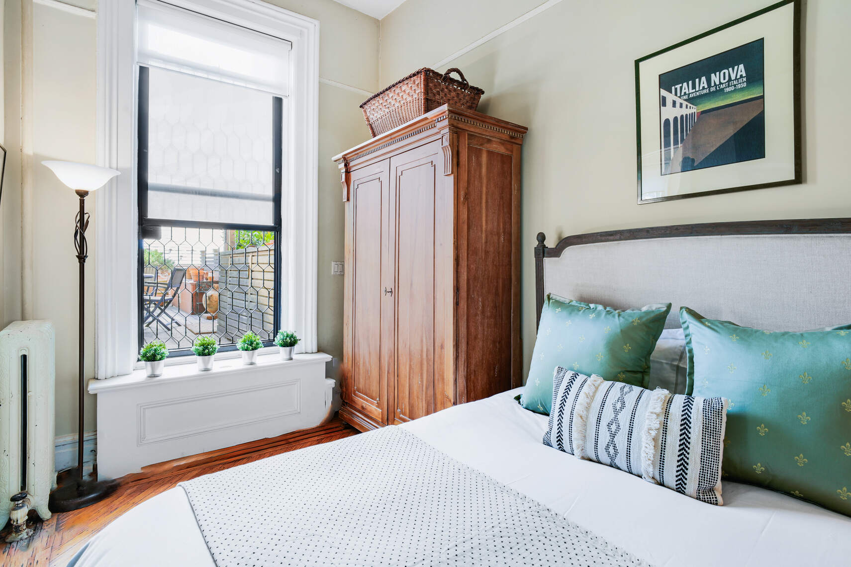 132 Joralemon Street, Unit 3BC Brooklyn, NY 11201 - Photo 9 of 16 a bedroom with a bed and a window