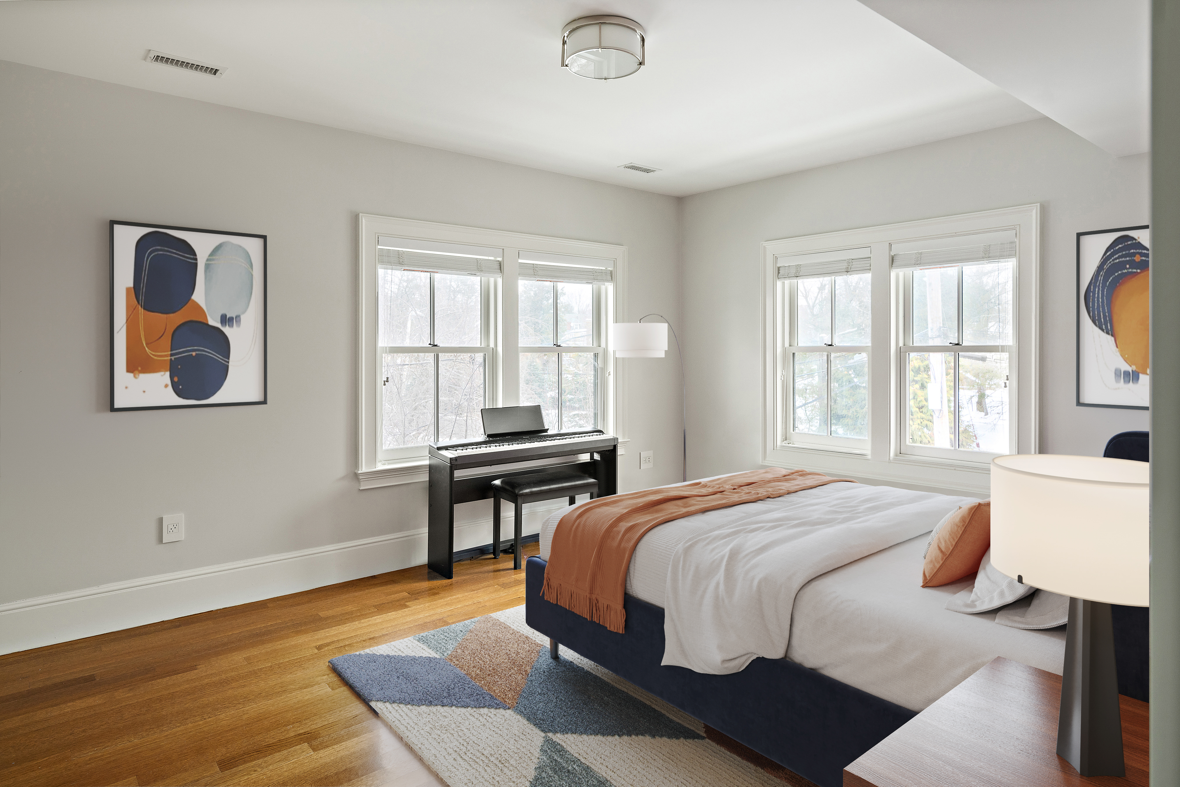 35 Willard Street Cambridge, MA 02138 - Photo 8 of 36 a bedroom with a bed table and window