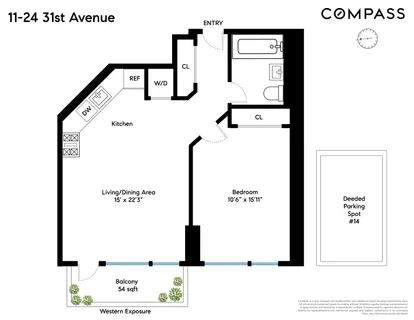 $750,000 | 11-24 31st Avenue, Unit 15B | Astoria