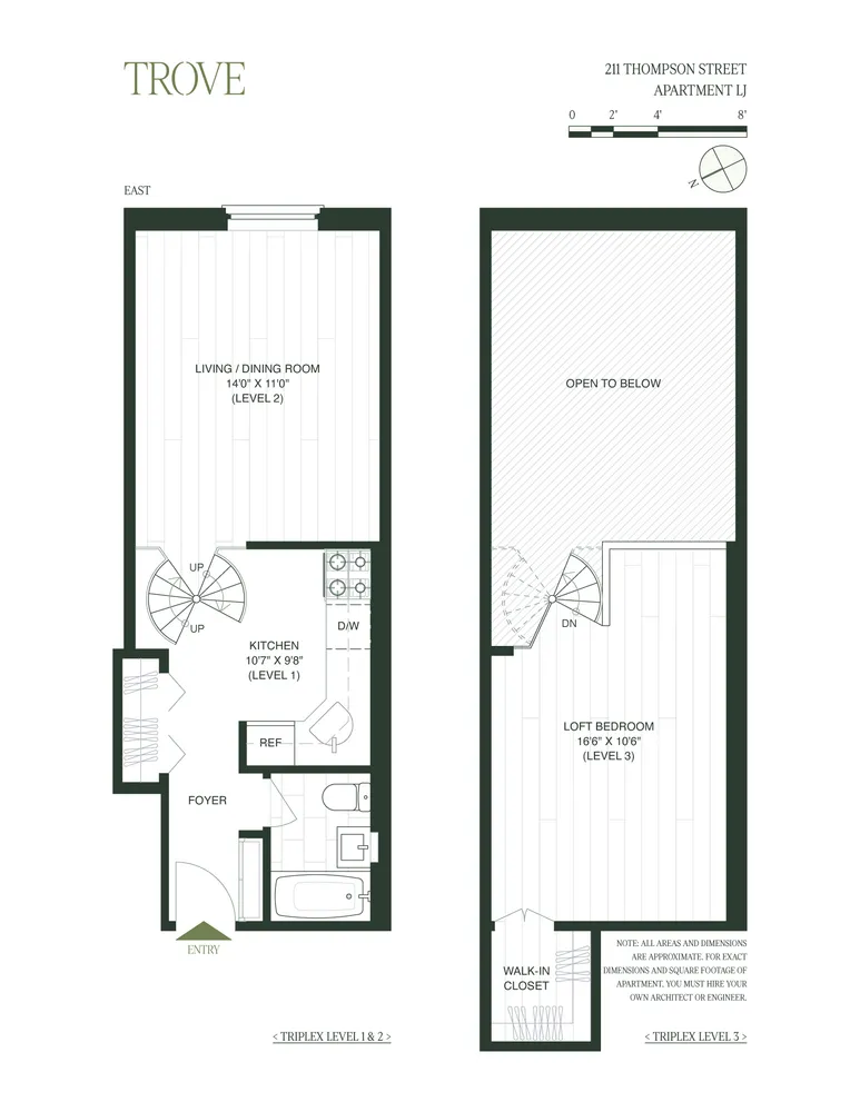 $800,000 | 211 Thompson Street, Unit LJ | Greenwich Village