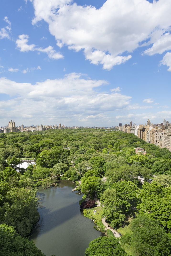 1 Central Park South, Unit 1801 Manhattan, NY 10019 - Photo 5 of 25 a view of a garden