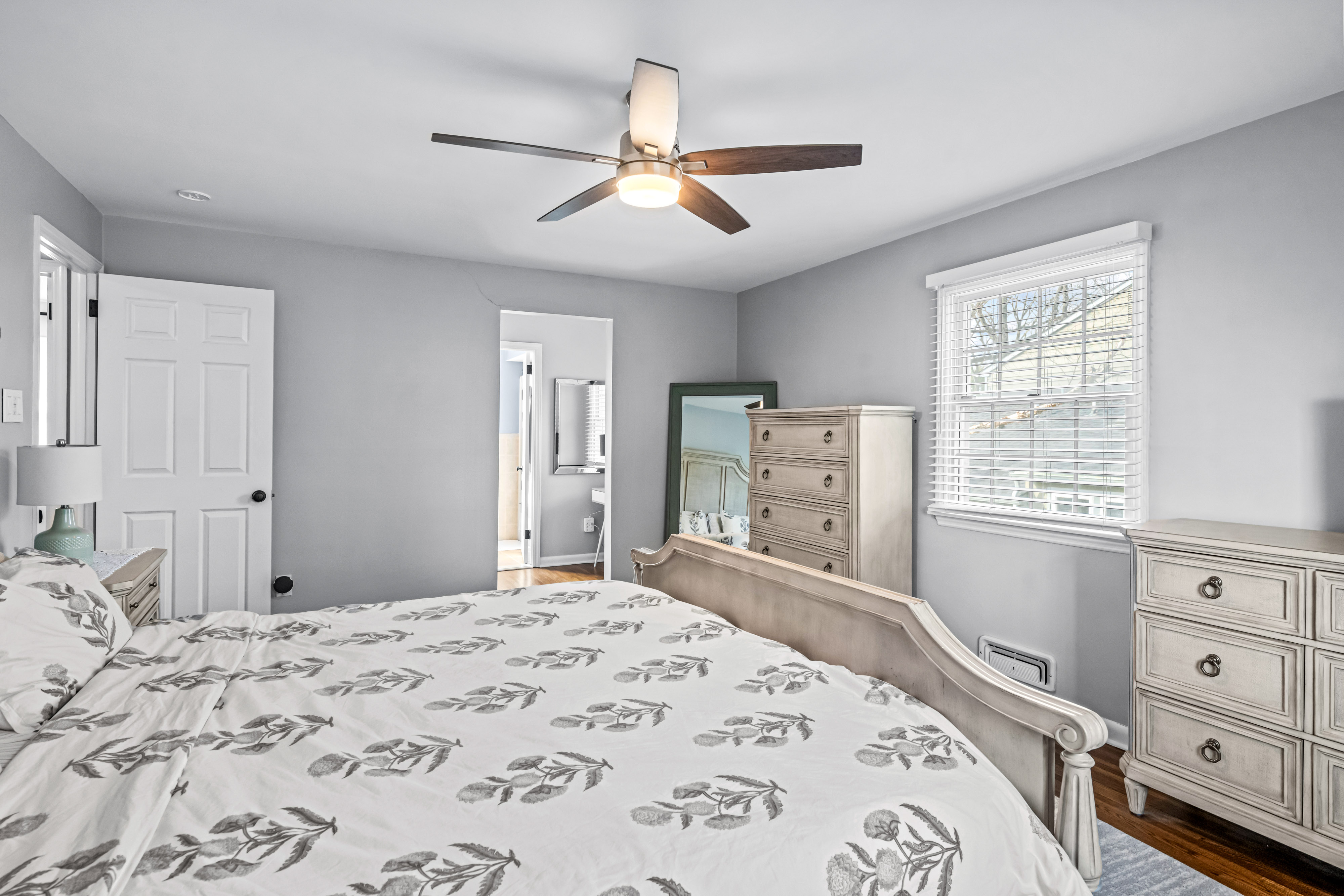 430 Pelham Road Cherry Hill, NJ 08034 - Photo 37 of 48 a bedroom with a large bed and a window