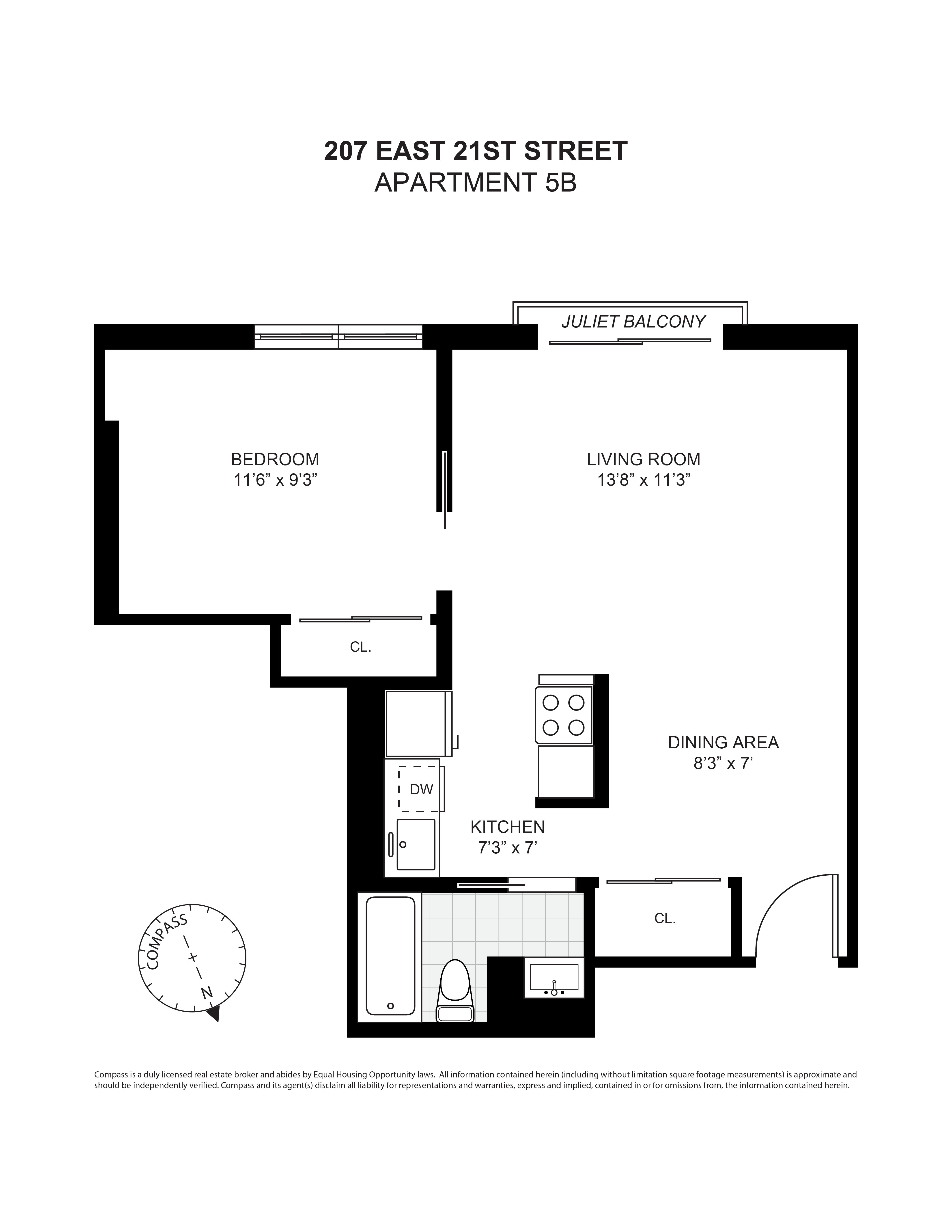 207 East 21st Street 5B Gramercy Park New York NY 10010