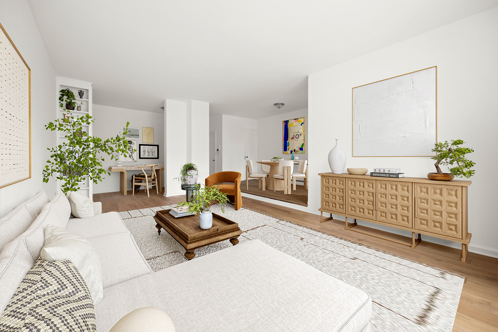 263 West End Avenue, Unit 13F Manhattan, NY 10023 - Photo 3 of 22 a living room with furniture