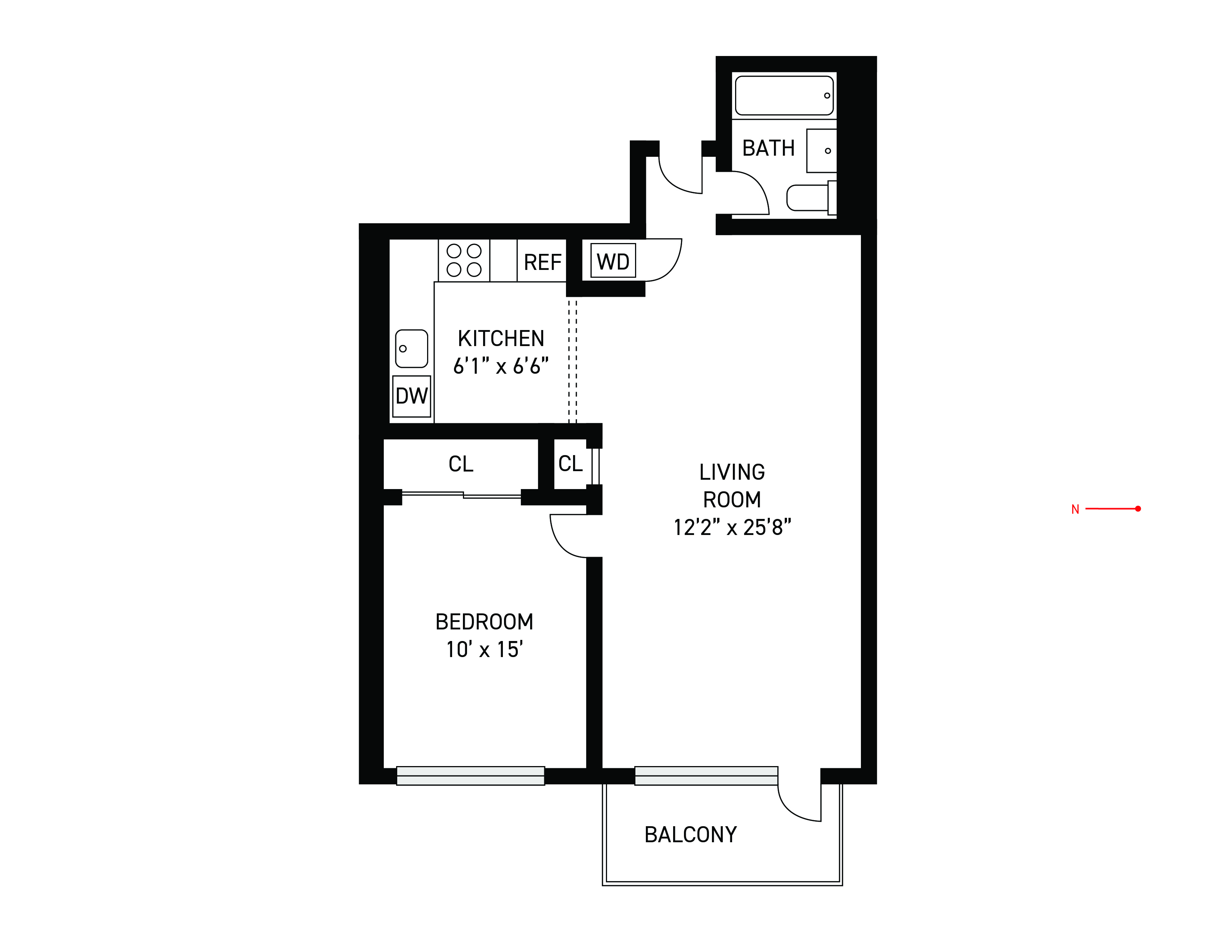 1098 Madison Street, Unit 4B Brooklyn, NY 11221 - Photo 11 of 11 a sign on the wall in a white building