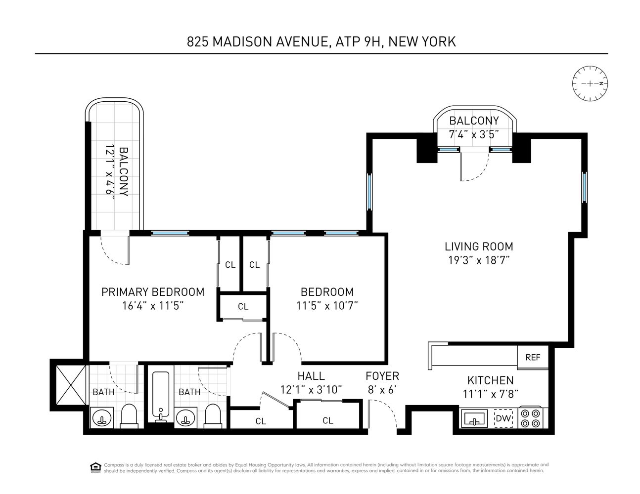 $450,000 | 1825 Madison Avenue, Unit 9H | Harlem