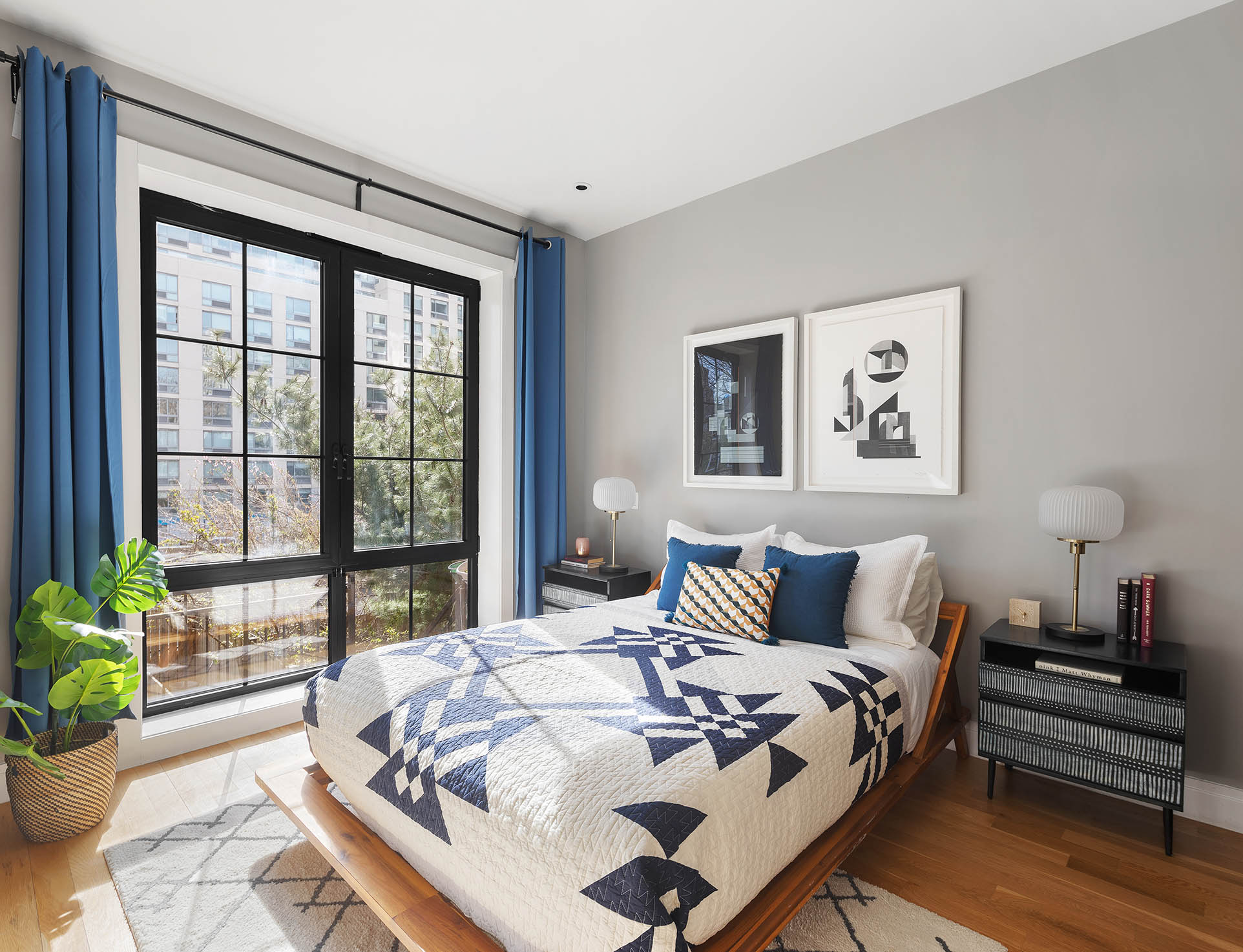 35 Duffield Street, Unit 2B Brooklyn, NY 11201 - Photo 5 of 10 a bedroom with a bed and a window