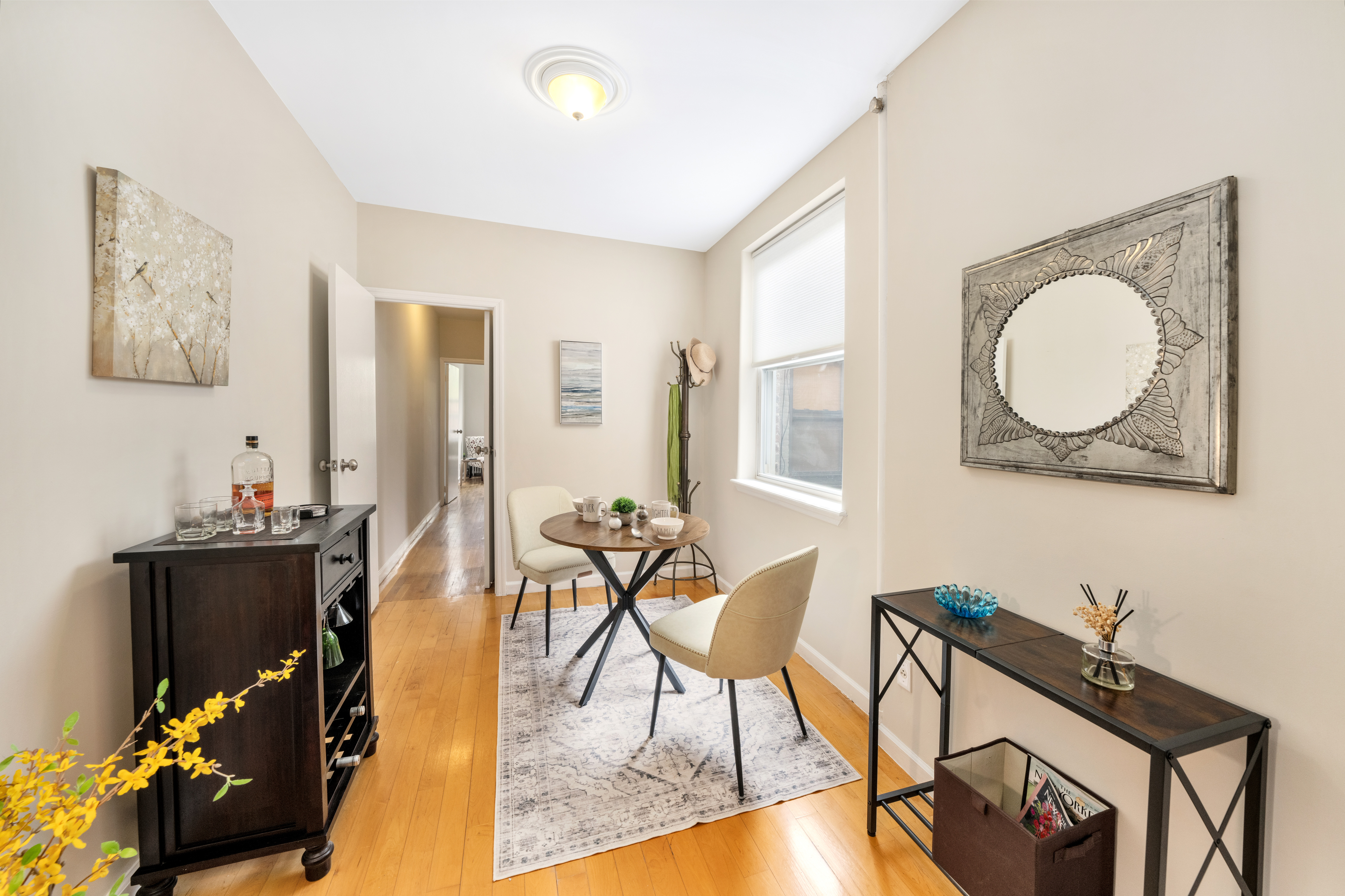 1286 Halsey Street, Unit 3B Brooklyn, NY 11237 - Photo 7 of 10 a view of a livingroom with furniture and a table
