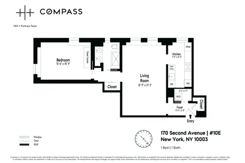 $1,240,000 | 170 2nd Avenue, Unit 10E | East Village