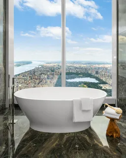 a view of a bathtub in balcony