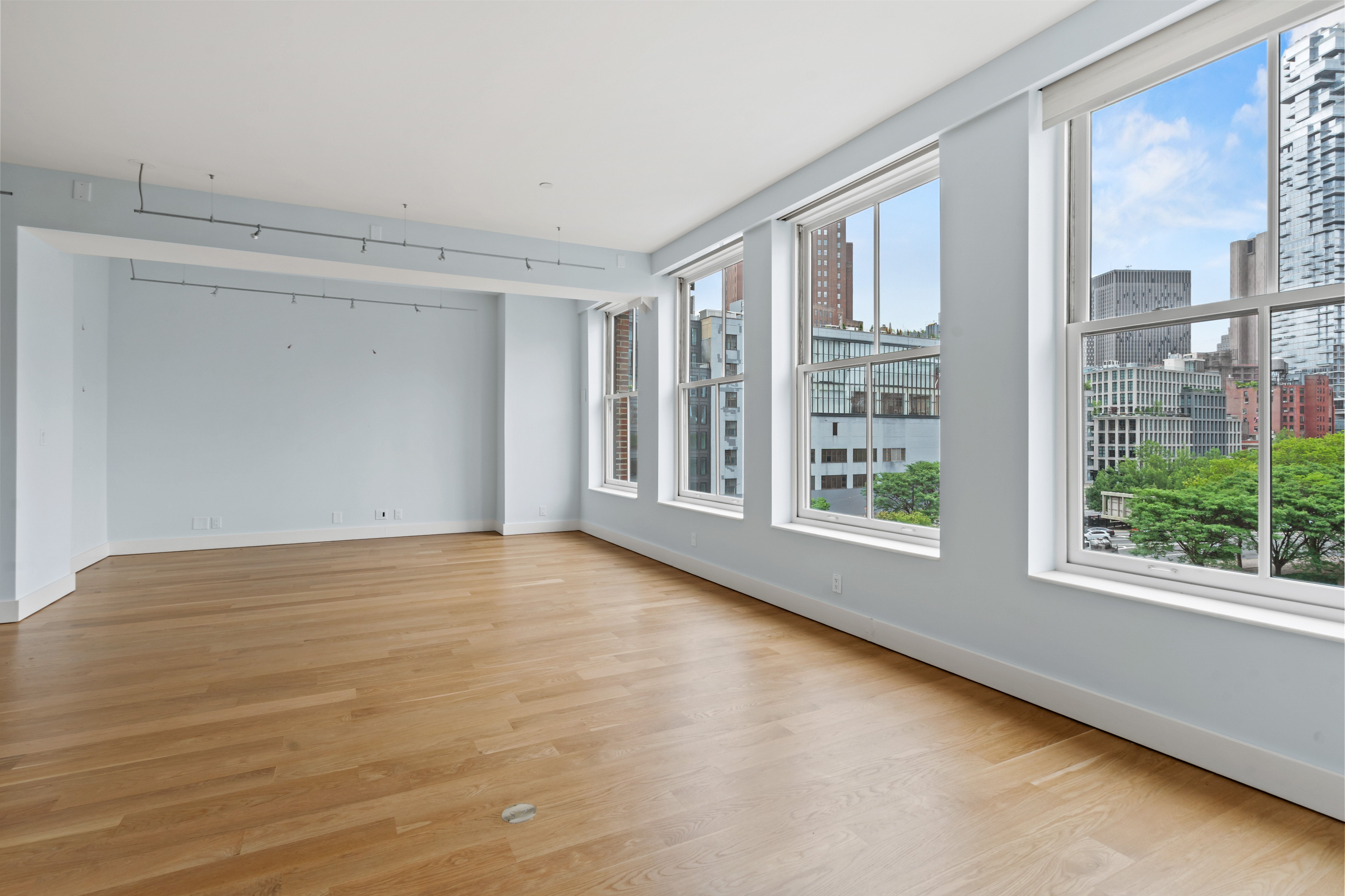 32 Laight Street, Unit 5 Manhattan, NY 10013 - Photo 4 of 31 a view of an empty room with a window