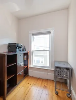 a room with storage and utility