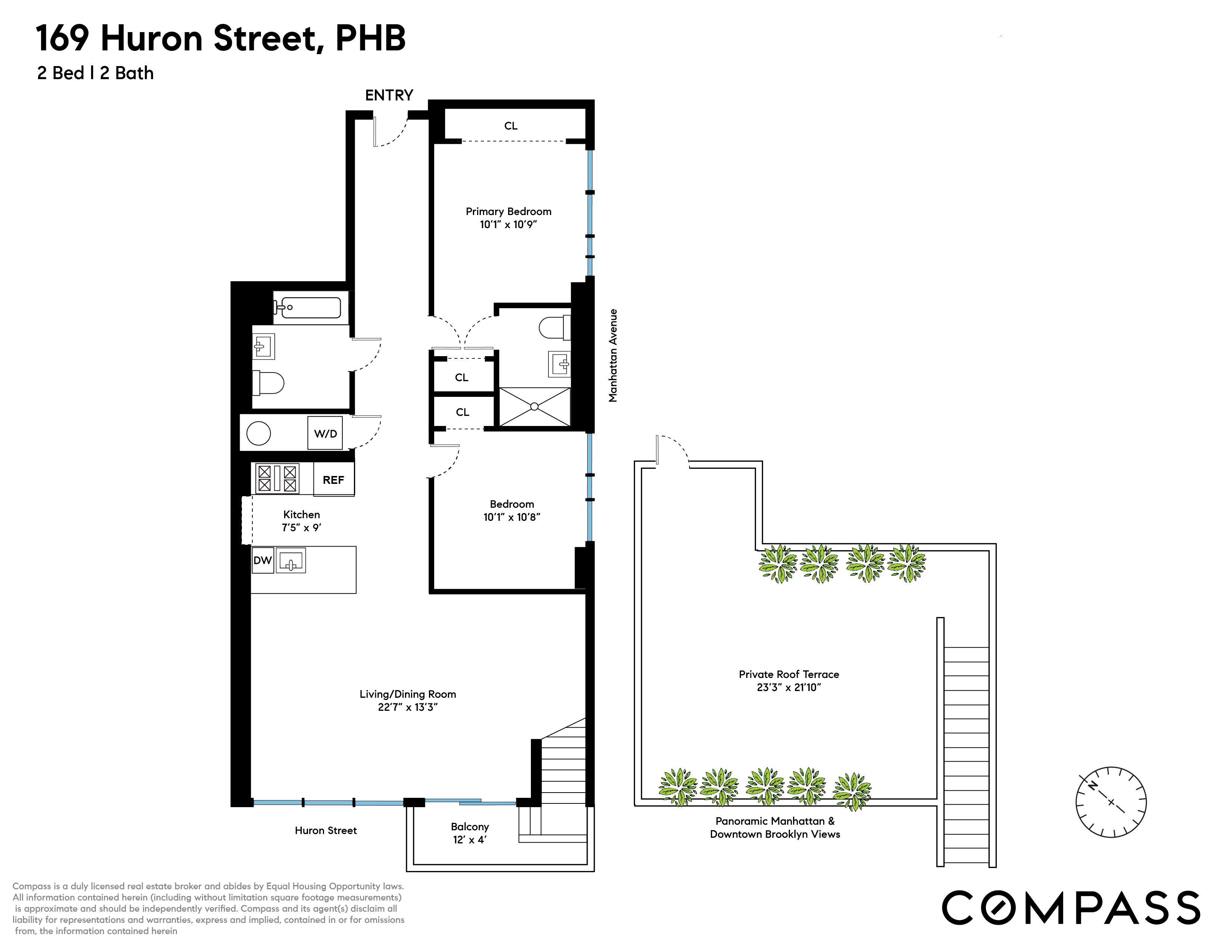 169 Huron Street, Unit PHB Brooklyn, NY 11222 - Photo 12 of 12