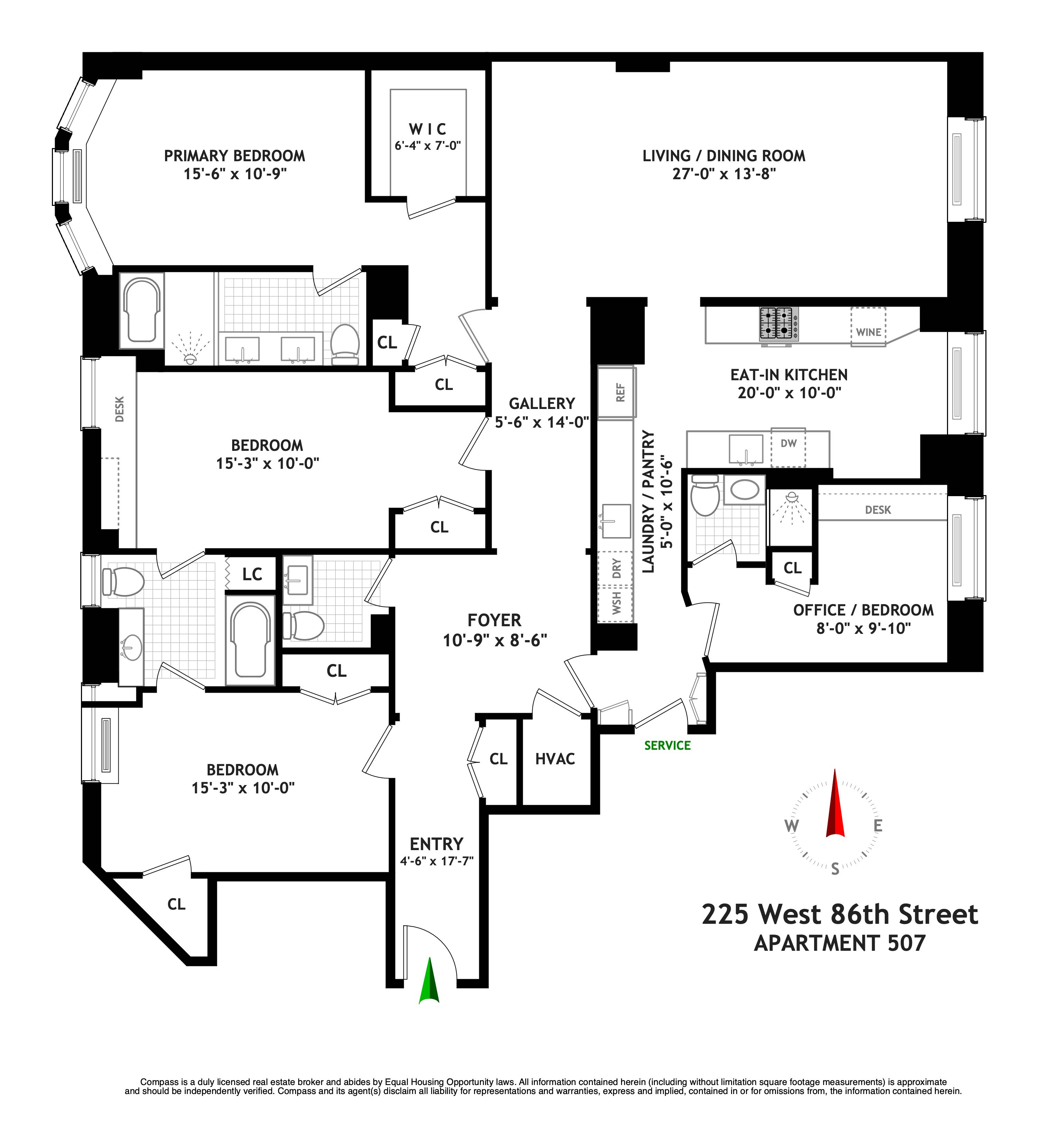 225 West 86th Street, Unit 507 Manhattan, NY 10024 - Photo 23 of 23 Gallery Image 23