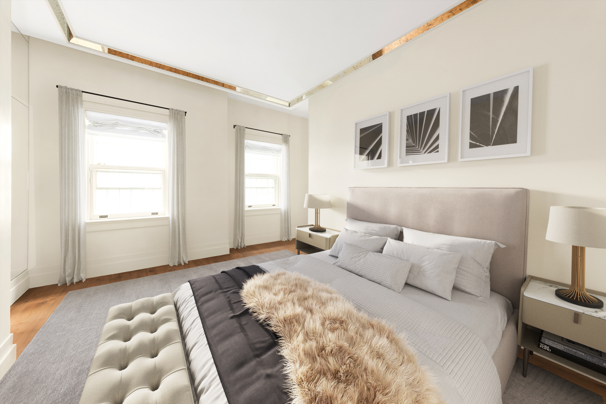 337 Riverside Drive Manhattan, NY 10025 - Photo 23 of 32 a bedroom with a bed and a window