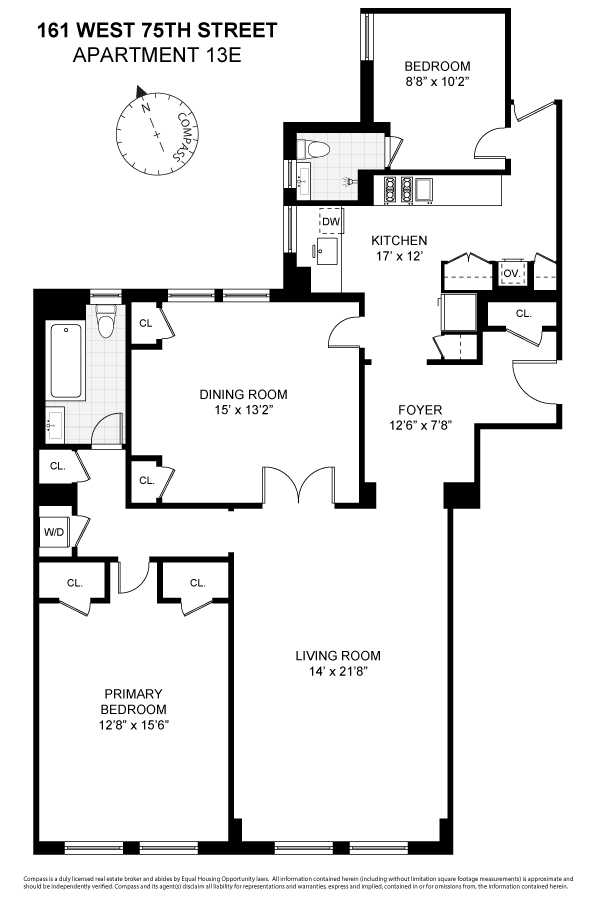 161 West 75th Street, Unit 13E Manhattan, NY 10023 - Photo 13 of 14