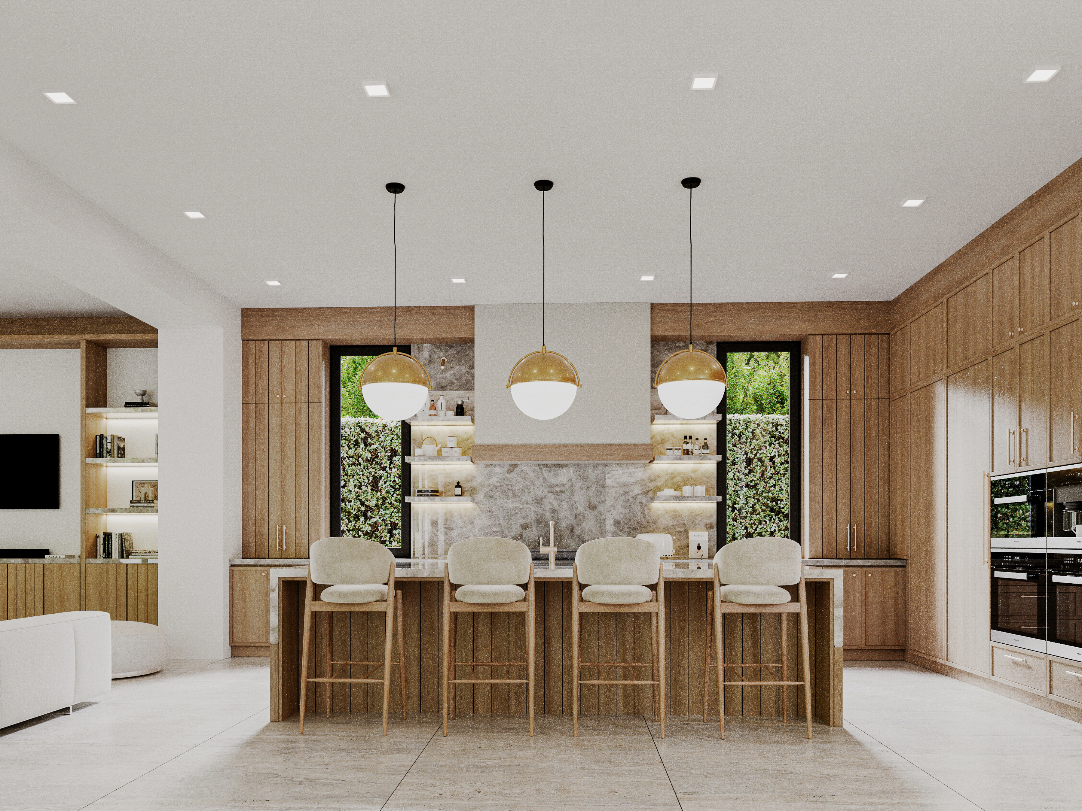 3 Hudson Avenue Ocean Ridge, FL 33435 - Photo 16 of 23 a view of a kitchen with dining table and chairs