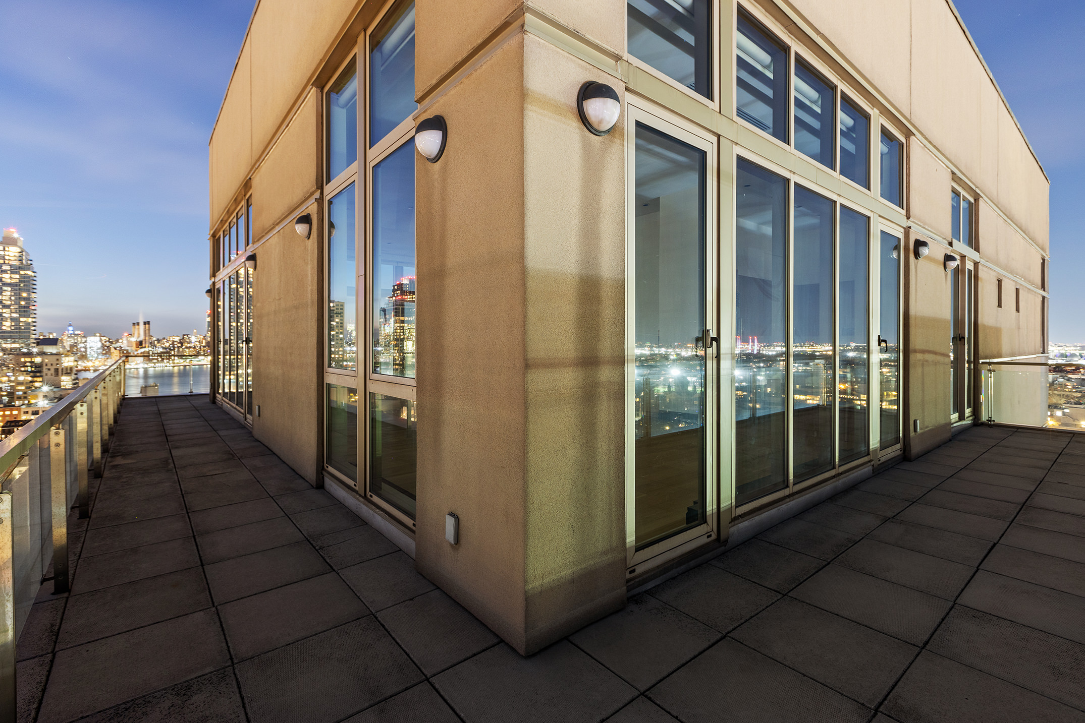 144 North 8th Street, Unit PH2 Brooklyn, NY 11249 - Photo 17 of 20 a view of a building from the balcony