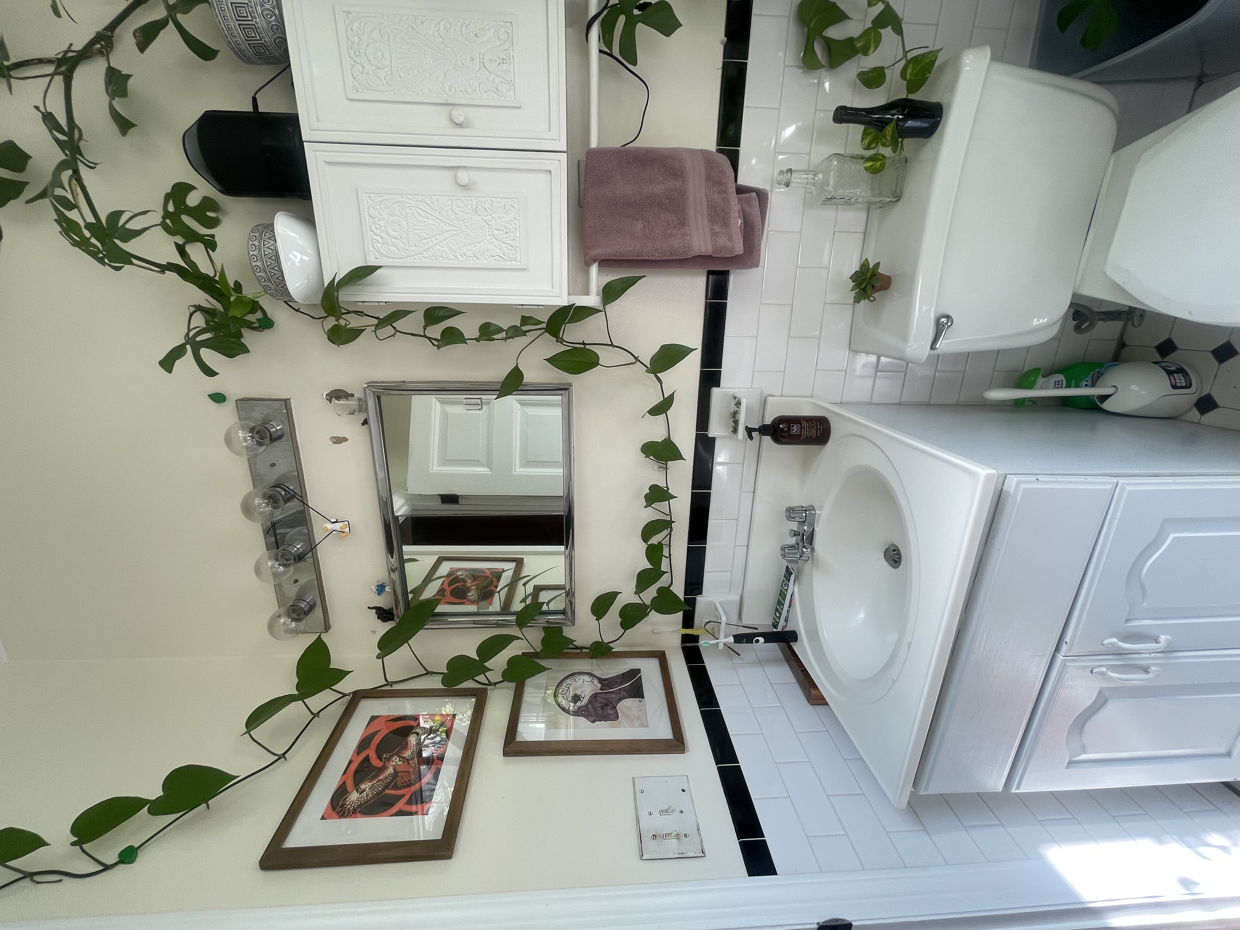 30 Montgomery Place, Unit 2 Brooklyn, NY 11215 - Photo 13 of 17 a bathroom with a sink and mirror with toilet