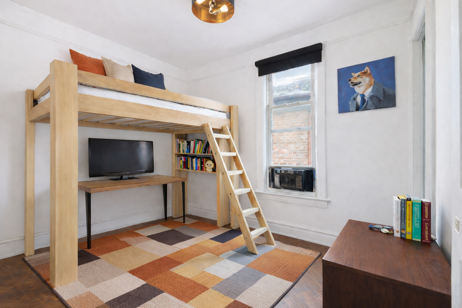 527 East 38th Street Brooklyn, NY 11203 - Photo 7 of 15 a living room with furniture and a flat screen tv