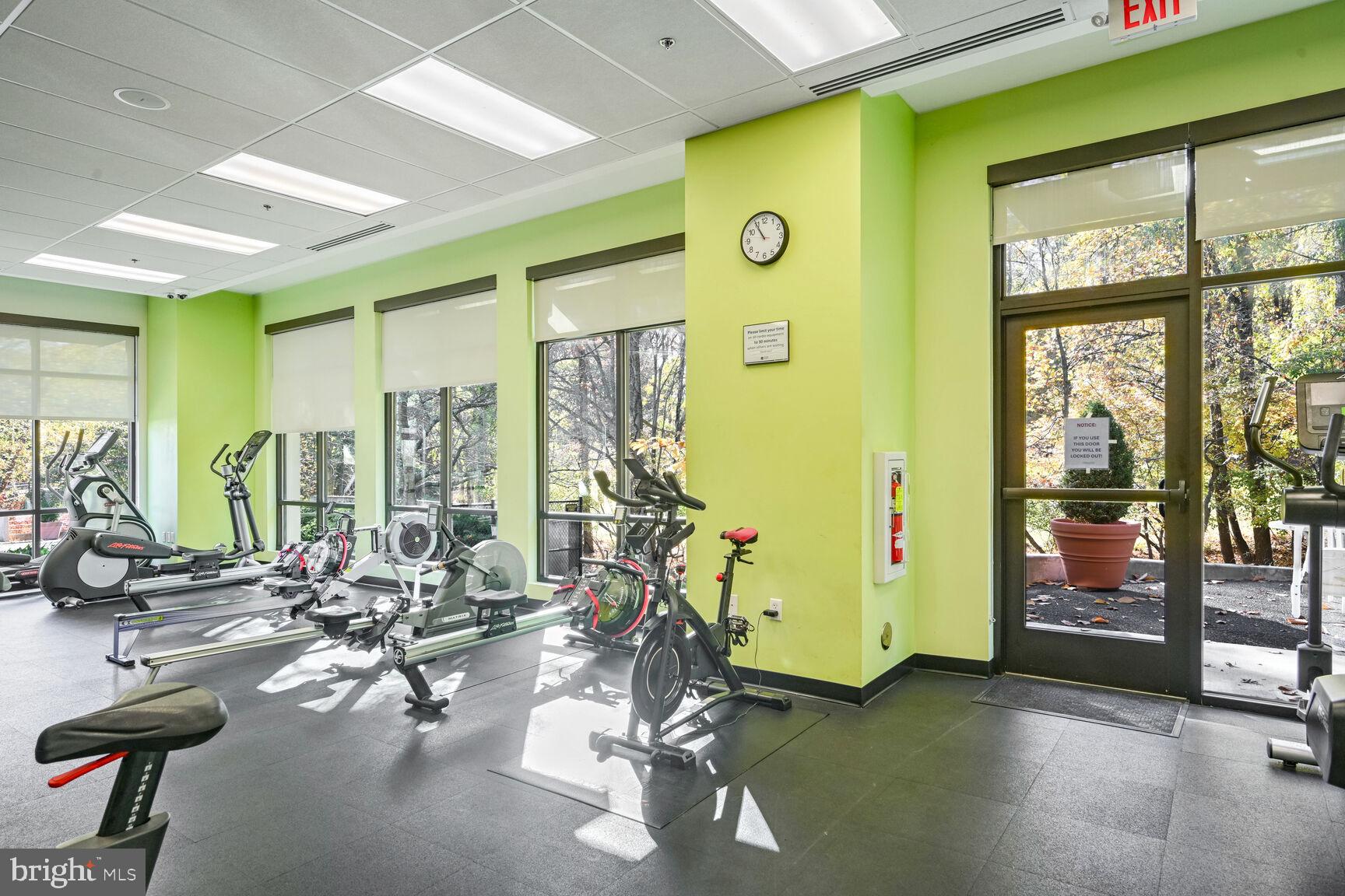 14603 Edelmar Drive, Unit 132A Silver Spring, MD 20906 - Photo 49 of 52 a view of a room with gym equipment