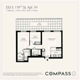 $775,000 | 333 East 119th Street, Unit 1H | East Harlem