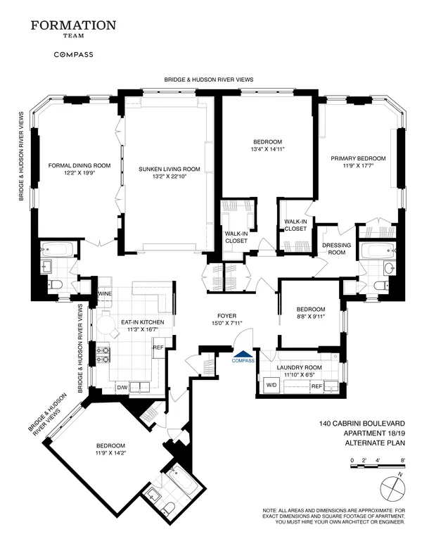 $1,999,999 | 140 Cabrini Boulevard, Unit 18/19 | Hudson Heights