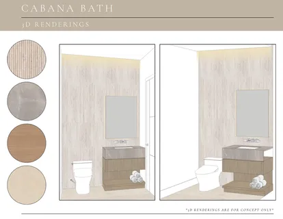 a bathroom with a toilet and a mirror