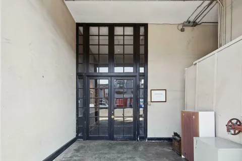 a view of front door